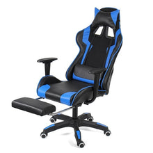 Load image into Gallery viewer, Furniture Office Chair High Back Gaming Chair Recliner Computer Leather Seat Gamer Office Armchair with Footrest WCG Game