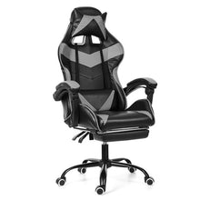 Load image into Gallery viewer, Furniture Office Chair High Back Gaming Chair Recliner Computer Leather Seat Gamer Office Armchair with Footrest WCG Game