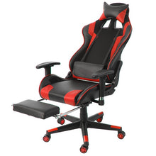 Load image into Gallery viewer, Furniture Office Chair High Back Gaming Chair Recliner Computer Leather Seat Gamer Office Armchair with Footrest WCG Game