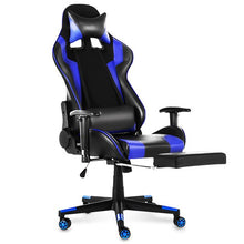 Load image into Gallery viewer, Furniture Office Chair High Back Gaming Chair Recliner Computer Leather Seat Gamer Office Armchair with Footrest WCG Game