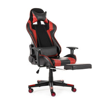 Load image into Gallery viewer, Furniture Office Chair High Back Gaming Chair Recliner Computer Leather Seat Gamer Office Armchair with Footrest WCG Game