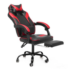 Load image into Gallery viewer, Furniture Office Chair High Back Gaming Chair Recliner Computer Leather Seat Gamer Office Armchair with Footrest WCG Game
