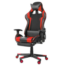 Load image into Gallery viewer, Furniture Office Chair High Back Gaming Chair Recliner Computer Leather Seat Gamer Office Armchair with Footrest WCG Game
