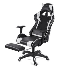Load image into Gallery viewer, Furniture Office Chair High Back Gaming Chair Recliner Computer Leather Seat Gamer Office Armchair with Footrest WCG Game
