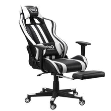 Load image into Gallery viewer, Furniture Office Chair High Back Gaming Chair Recliner Computer Leather Seat Gamer Office Armchair with Footrest WCG Game
