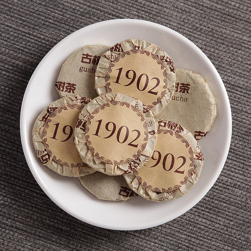 Yunnan Pu'er Tea Exquisite Thin Compressed Mini Puer Tea Small Flying Cake Puerh Raw Tea 500G