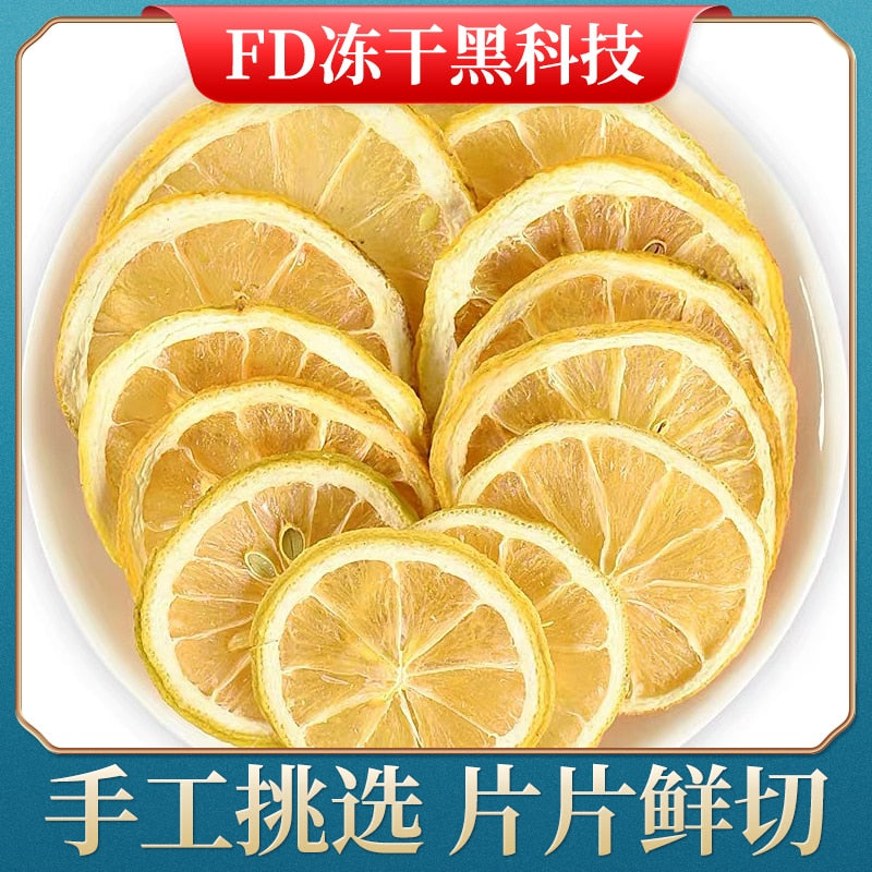 Lemon Slices Tea Dried Slices Honey Freeze-Dried Lemon Slices Water-Soaked Tea Bag Tea Flower Tea Fruit Tea